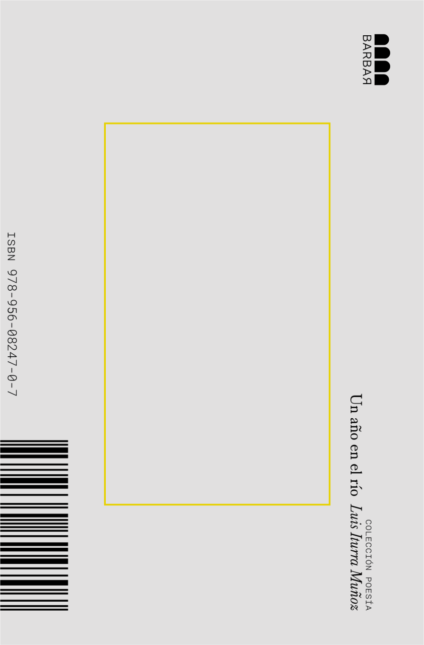 Portada trasera — Un año en el río