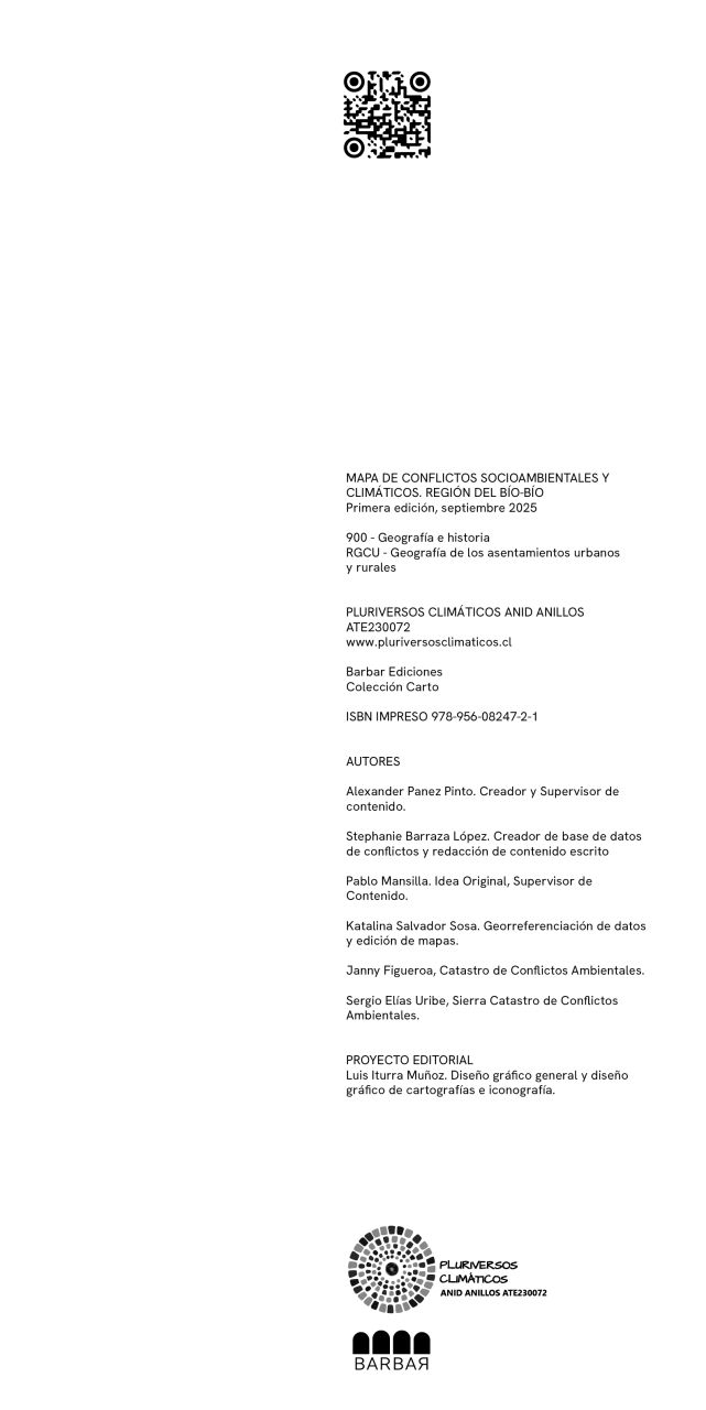 Lomo — Mapa de conflictos socioambientales y climáticos. Región del Biobío